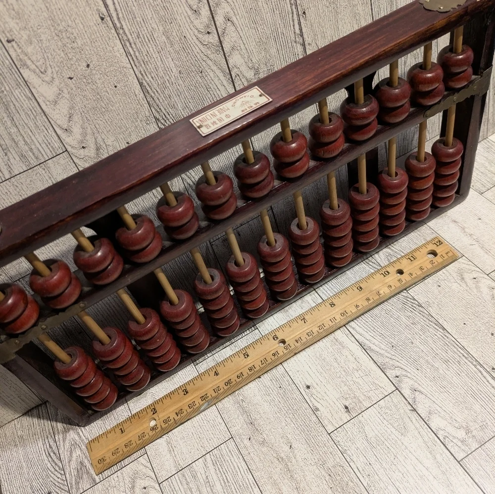 Diamond Supply Co. Red Wooden Abacus